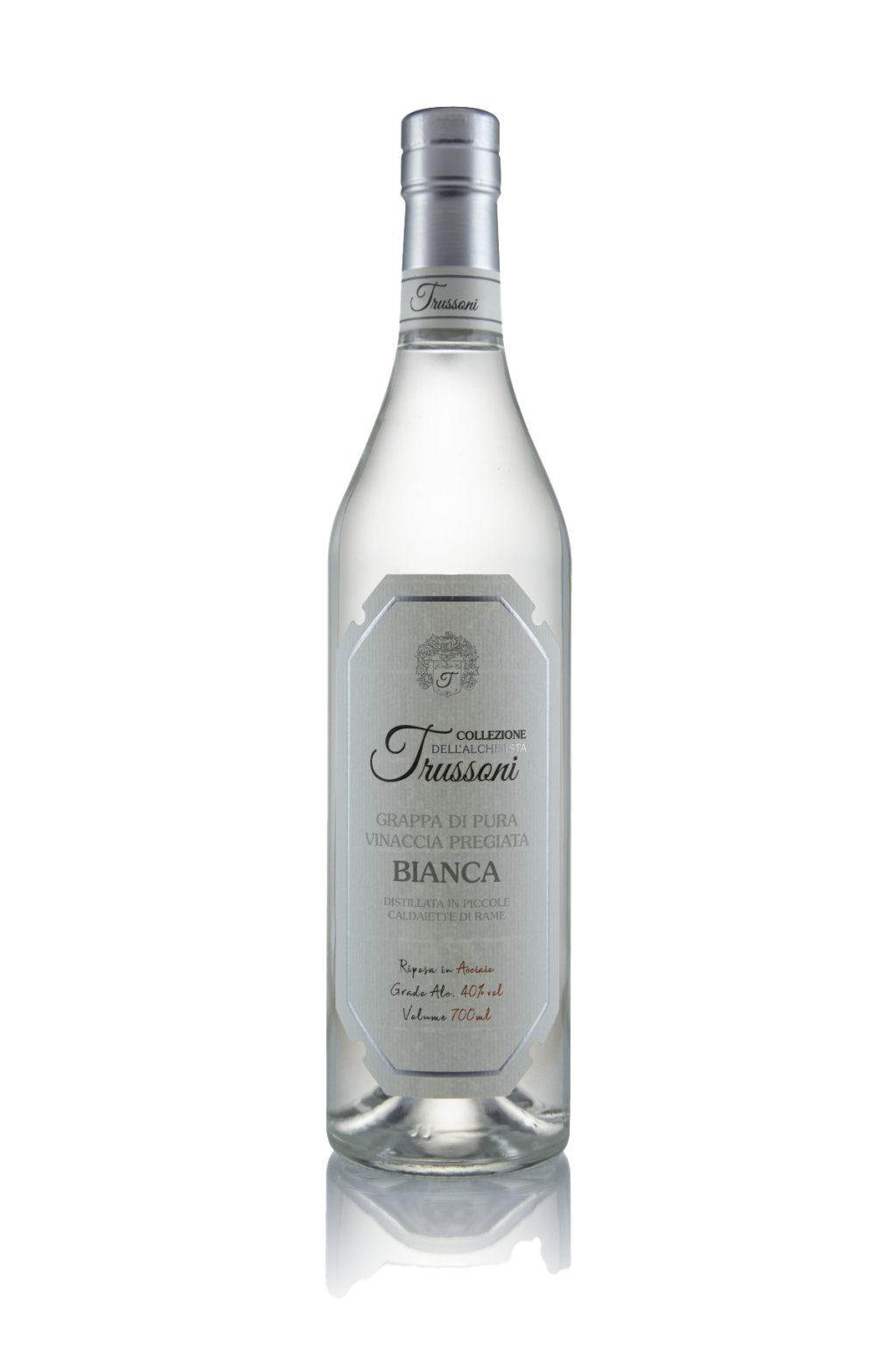Grappa di Pura Vinaccia Bianca Trussoni